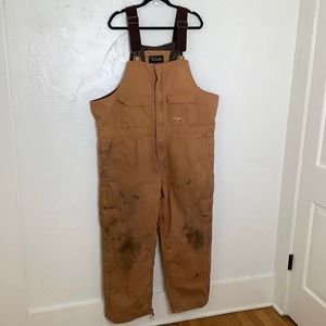 Vintage Walls Zero Zone insulated overalls Y2K Brown coveralls SZ XL reg